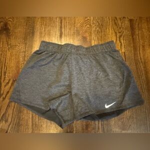 Nike Women's Athletic Shorts in Dark Gray